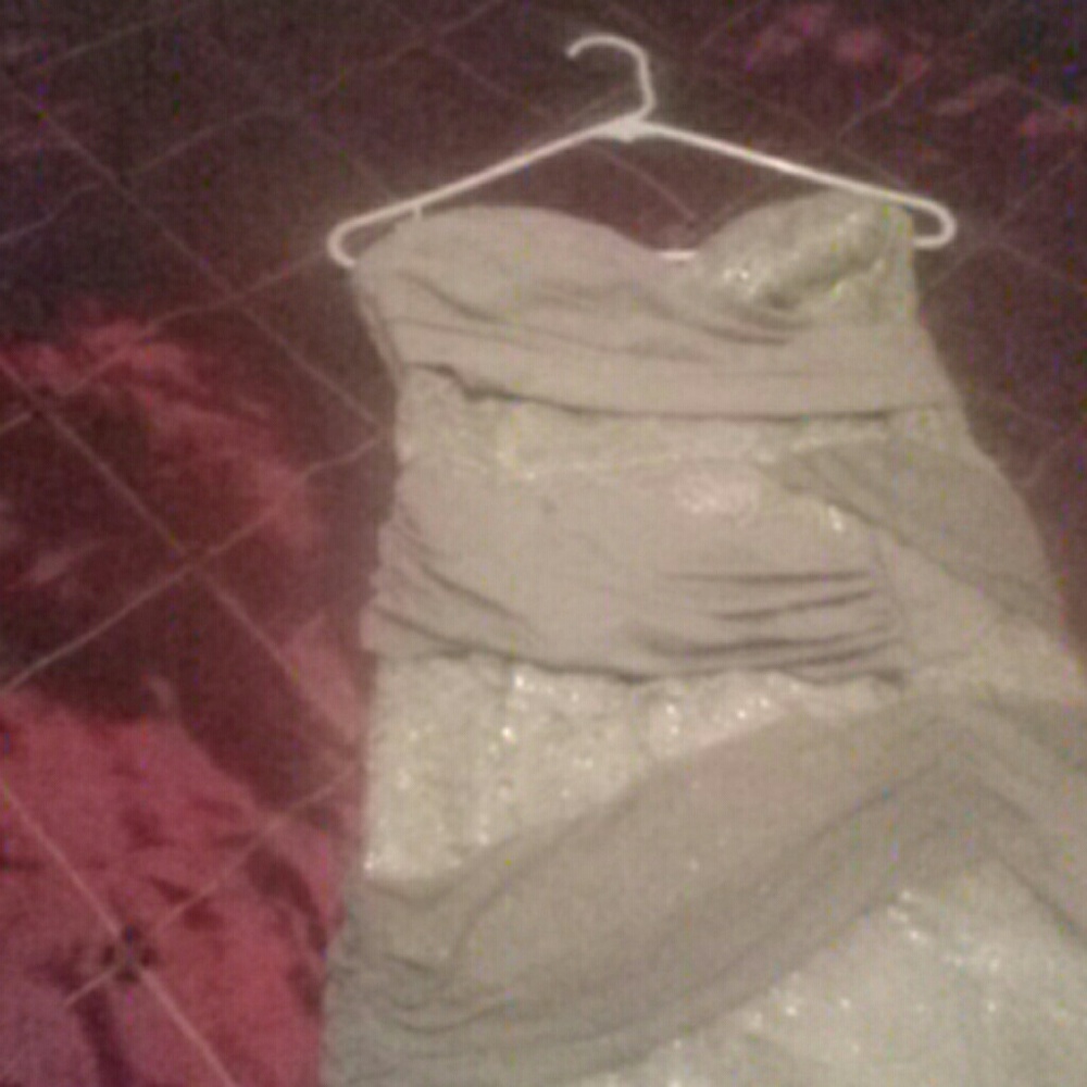 A t'elp sparkly mini dress
